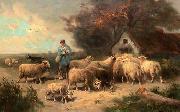 unknow artist Sheep 120 France oil painting artist